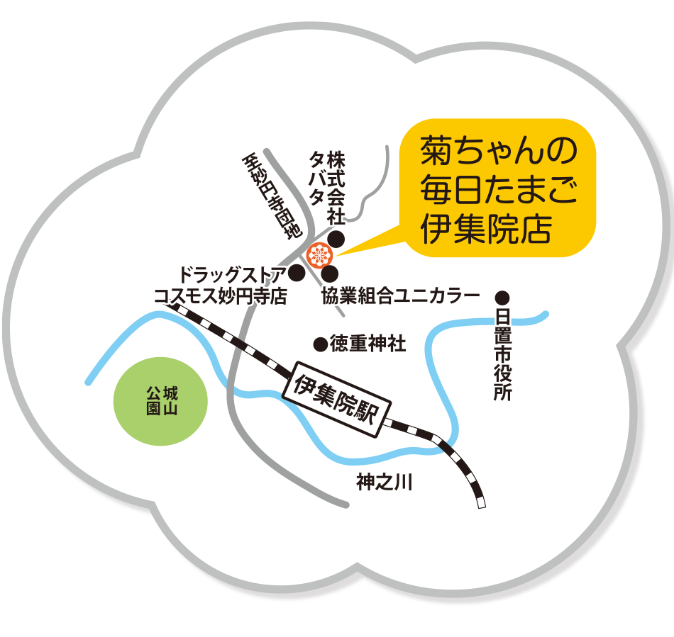 伊集院店マップ